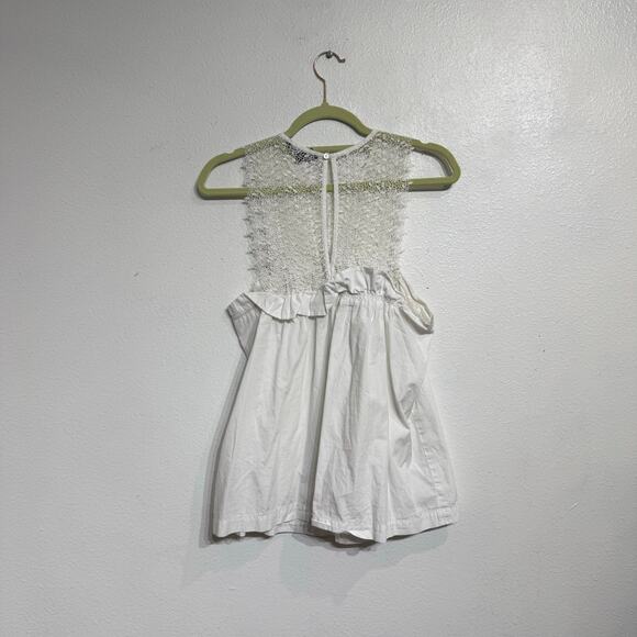 Marissa Webb Collective White Ruffle Lace Top Sz S - Picture 8 of 12